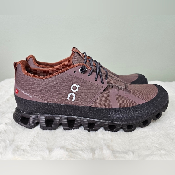 On Running Women's Cloud Dip Shoes sz 6.5US/ 37.5EU GRAPE/PEBBLE (& Extra Laces) - Picture 4 of 12